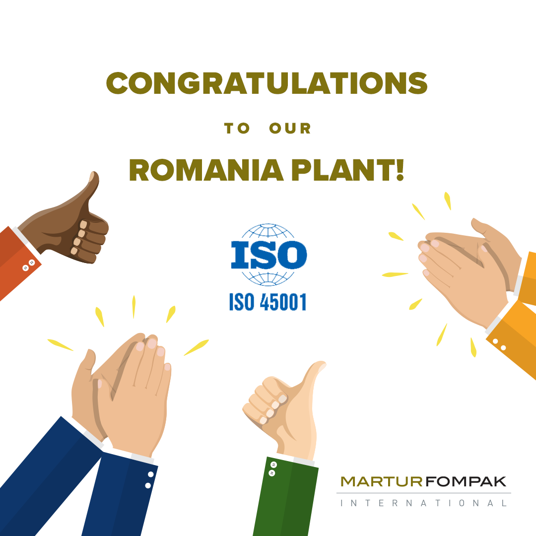ISO 45001 Certification of our Romania Plant