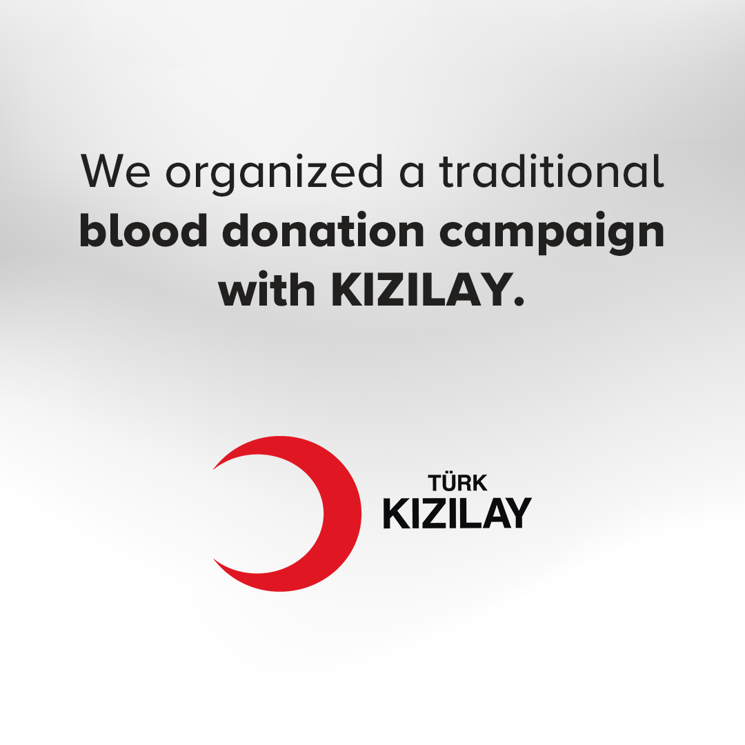 Blood Donation Campaign with Kızılay