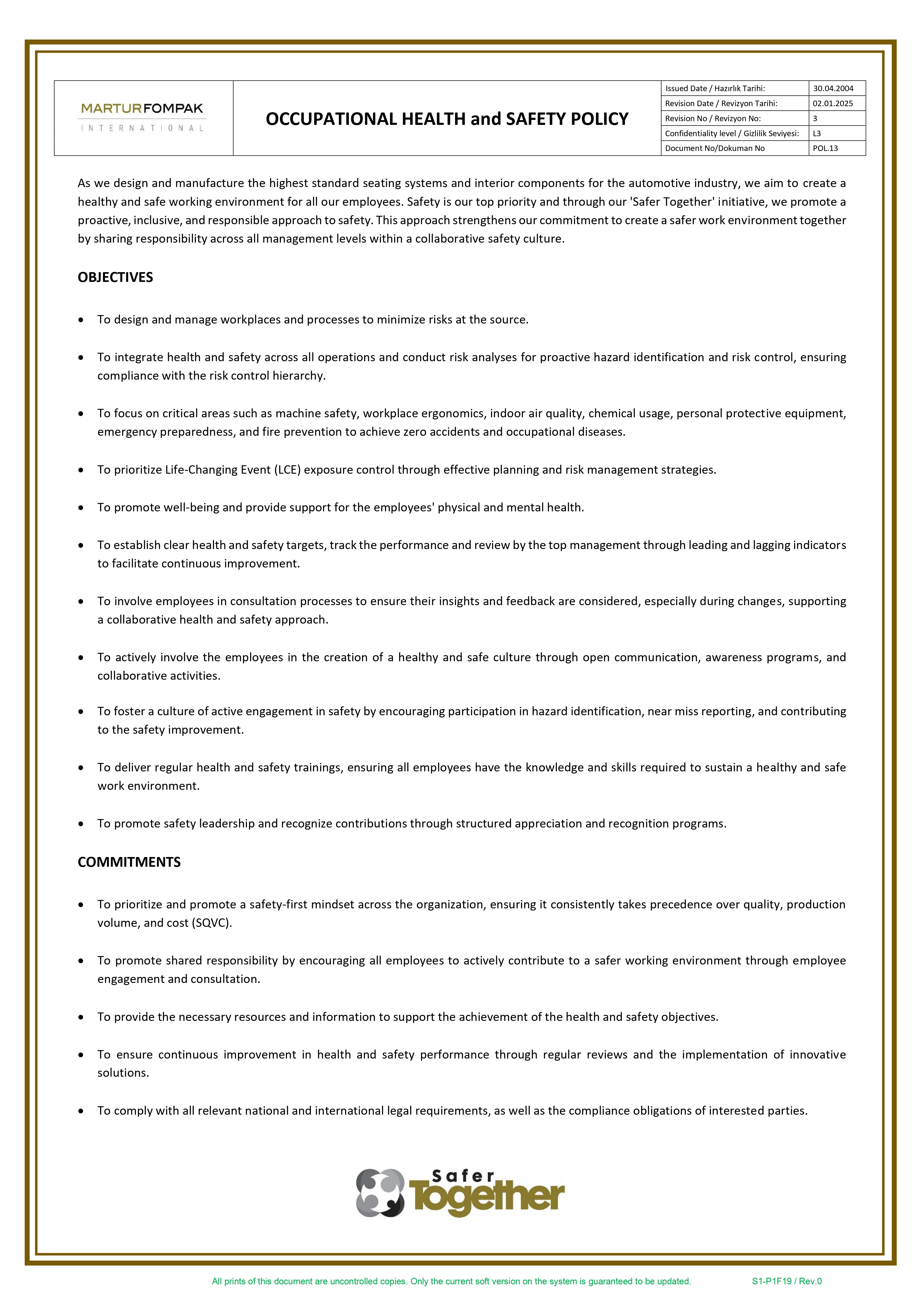 Responsible Sourcing and Conflict Minerals Policy