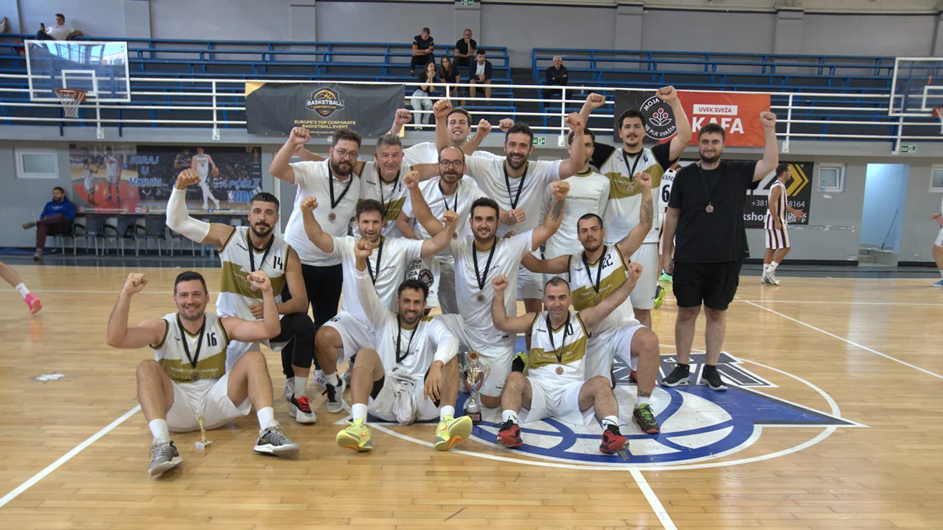 Europe’s Top Corporate Basketball Event 3rd Place 
