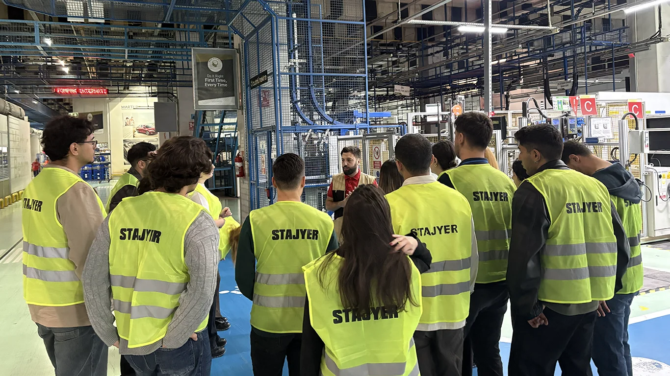 Plant Tour with Our Long-term Interns